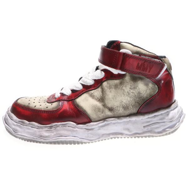 メゾンミハラヤスヒロ 17AW ソール ブラッシュド パテントレザー