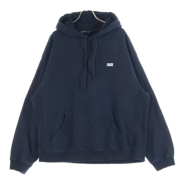 KITH キス WILLIAMS III HOODIE ウィリアム 胸エンブロイダリーデザイン フーデッド スウェット パーカー ブラック 20-070-060-0095-3-0 KITH（キス） WILLIAMS III HOODIE ウィリアム 胸エンブロイダリー