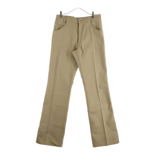 【美品】Martin Margiela× コラボ 平面カーキパンツ Maison Margiela（メゾンマルジェラ） 21AW Flare Pants フレアパンツ