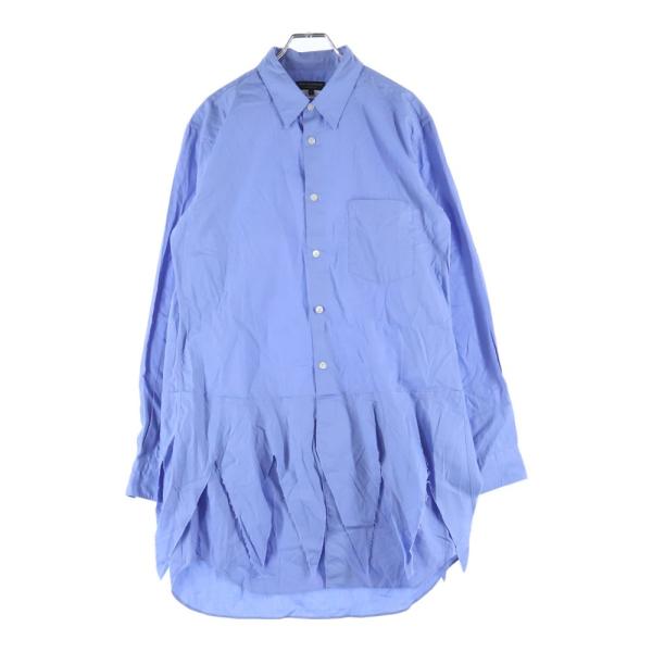 コムデギャルソン コムデギャルソン ブラウス ブルー XSサイズ