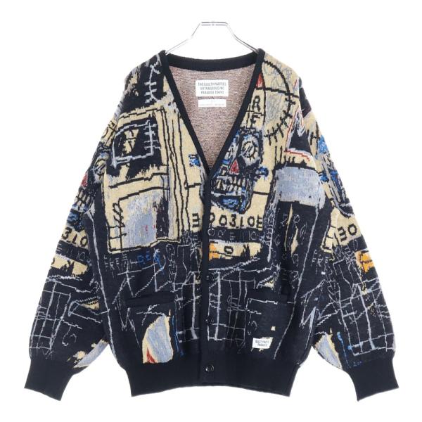 WACKO MARIA（ワコマリア） 22AW ×JEAN MICHEL BASQUIAT CARDIGAN TYPE