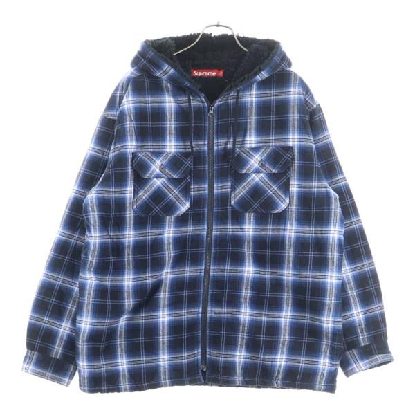 Supreme（シュプリーム） 25AW Lined Zip Up Hooded Flannel Shirt