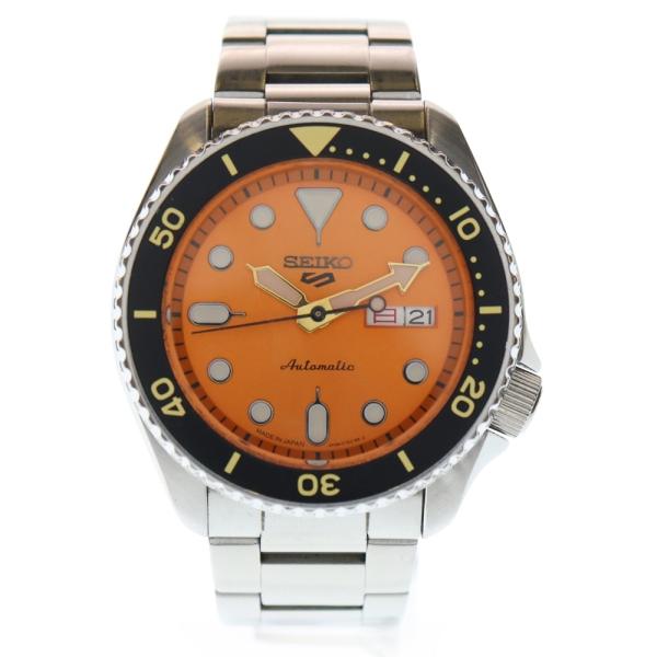 SEIKO（セイコー） 5スポーツ オレンジ文字盤 ステンレス 自動巻き