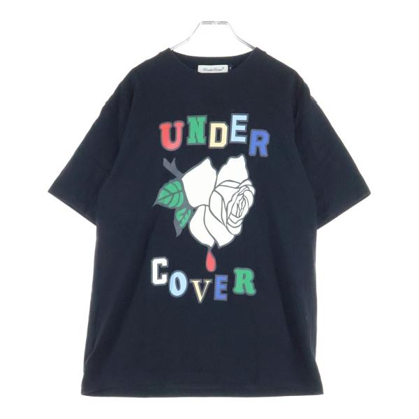 WAVE New Order プリントシャツ アンダーカバー UNDERCOVER（アンダーカバー） 23AW ローズフロントプリント 半袖T