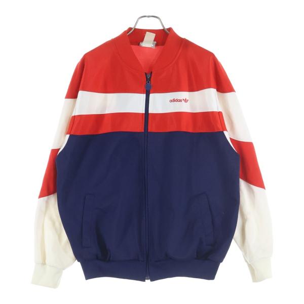 80s adidas トラックジャケット adidas（アディダス） 80S VINTAGE ロゴ刺繍 ジップアップトラック