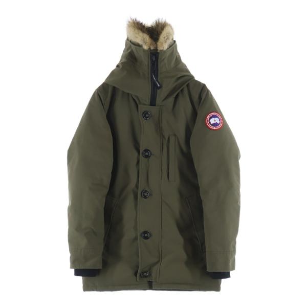 美品カナダグース⭐︎カーキダウンジャケット⭐︎カブリフーディＳナイロン軽量メンズ CANADA GOOSE（カナダグース） JASPER PARKA ジャスパー パーカー