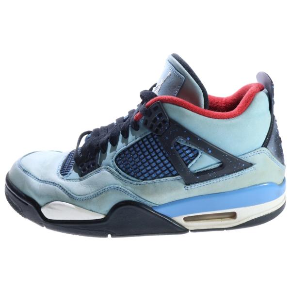 ナイキ×トラヴィススコット JORDAN 4 RETRO CACTUS JACK エアジョーダン4 レトロ カクタスジャック ハイカットスニーカー 308497-406