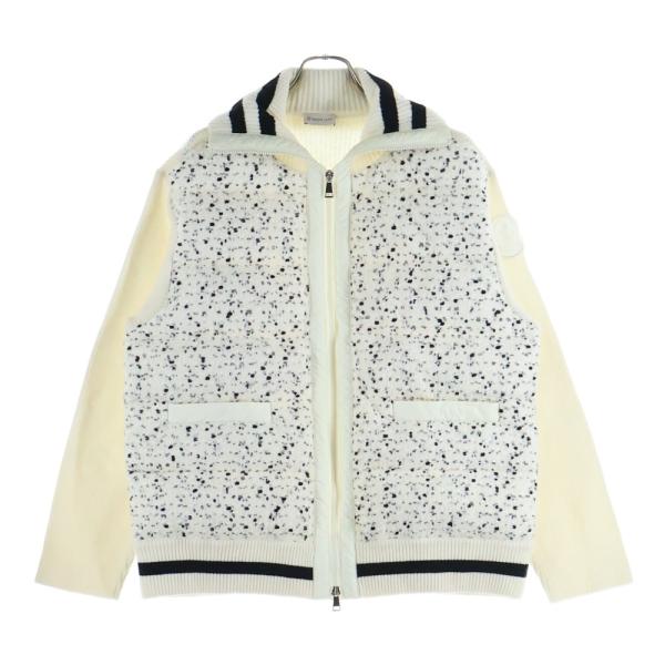 MONCLER（モンクレール） 23AW CARDIGAN TRICOT ウール ツイードニット