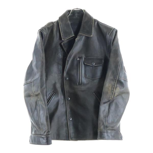 イサムカタヤマバックラッシュ ジャパンホースレザー クラック仕上げ