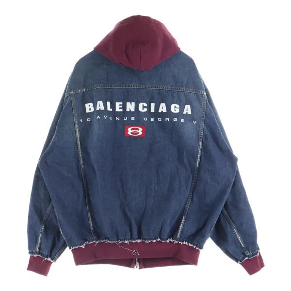 ジャケット・アウター BALENCIAGA 25AW Blouson Vintage Look BALENCIAGA 24-25AW ラージフィット ジップアップパーカー (BALENCIAGA
