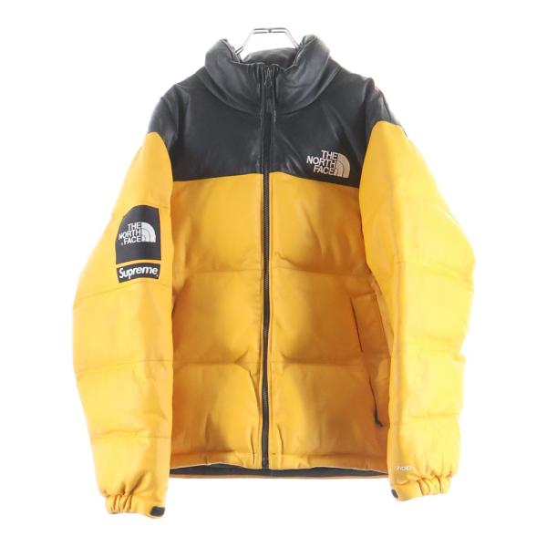 Supreme（シュプリーム） 17AW ×THE NORTH FACE LEATHER NUPTSE ザ