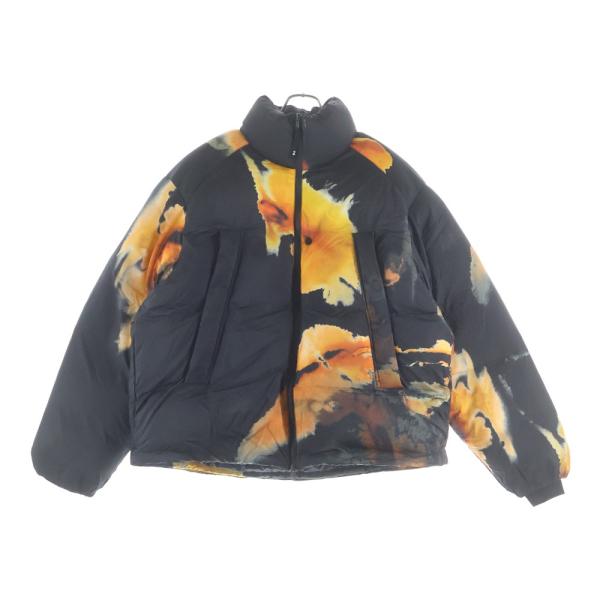 Y-3 ワイスリー AOP PUFFER JACKET 琥珀プリントデザイン ジップアップ