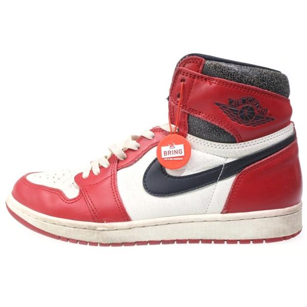 ナイキ AIR JORDAN 1 HIGH OG LOST & FOUND CHICAGO エアジョーダン1 ロスト&ファウンド ハイカットスニーカー US10/28cm DZ5485-612