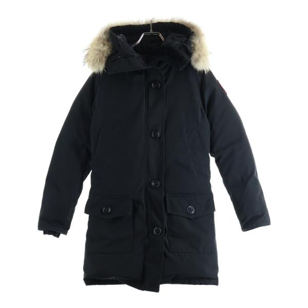カナダグース ブロンテパーカ ダウンコート コヨーテファー レディース　Sサイズ CANADA GOOSE（カナダグース） BRONTE PARKA ブロンテ ファー
