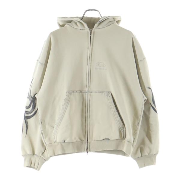 バレンシアガ ハンガー　BALENCIAGA インテリア　アウター　スウェット 送料込み*BALENCIAGA*AI GENERATED HOODIE ミディアムフィット