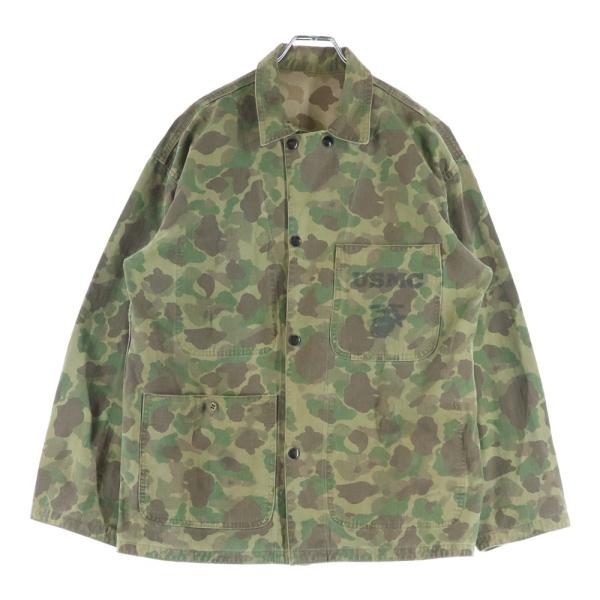1940's WW2 US ARMY ダックハンターカモ HBT ジャケット 1940's US.ARMY DUCKHUNTER CAMO HBT JACKET (GOOD CONDITION) – LEAD