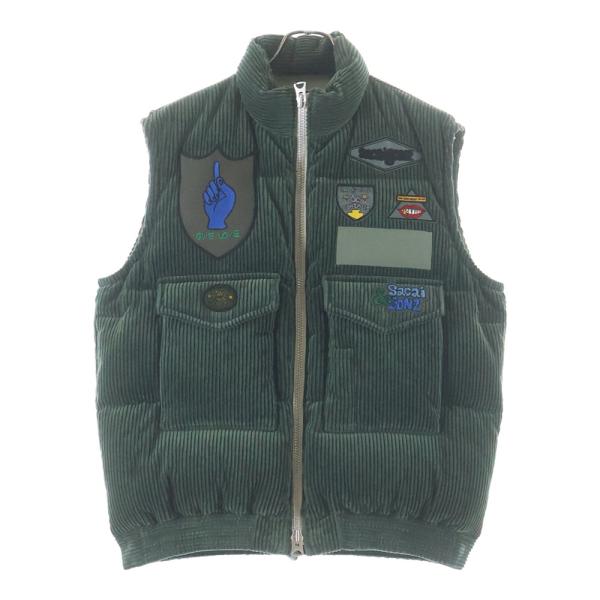 sacai（サカイ） 24AW ×MARK GONZALES MULTI PATCH DOWN VEST マーク