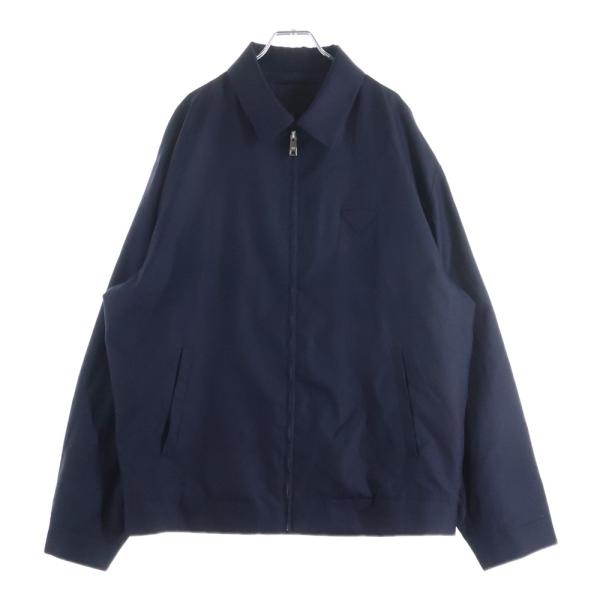 PRADA（プラダ） キャメルヘア トライアングルロゴ 三角パッチ ジップ
