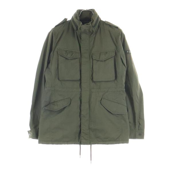 タトラス　ジップアップミリタリージャケット　02 TATRAS（タトラス） 16SS ライナーダウン ミリタリージャケット カーキ
