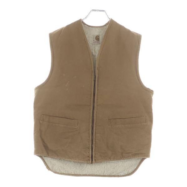 Carhartt（カーハート） 70S VINTAGE Duck Vest ダック地 裏ボア