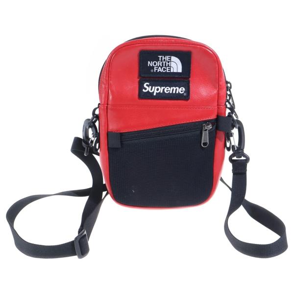 Supreme（シュプリーム） 18AW ×THE NORTH FACE Leather Shoulder Bag