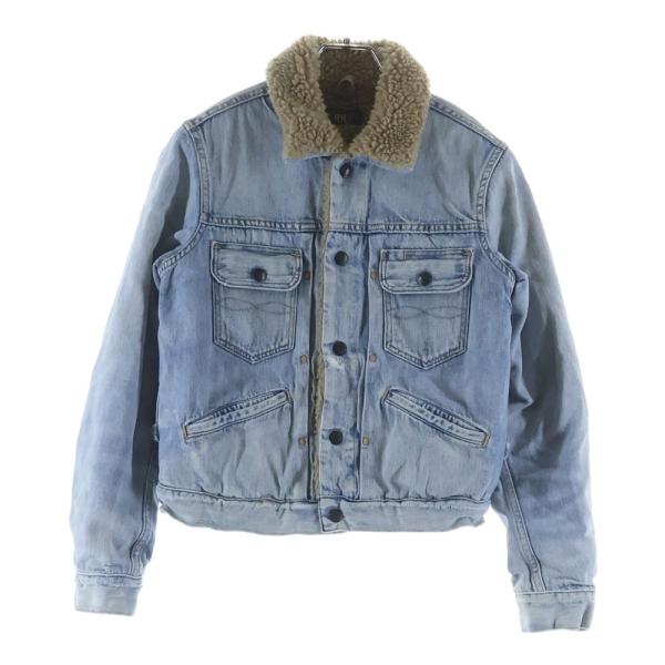 RRL ダブルアールエル ボアカラー コットン デニムジャケット
