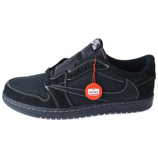 ナイキ ×トラヴィススコット AIR JORDAN 1 LOW OG SP エアジョーダン1 ブラックファントム ローカットスニーカー DM7866-001
