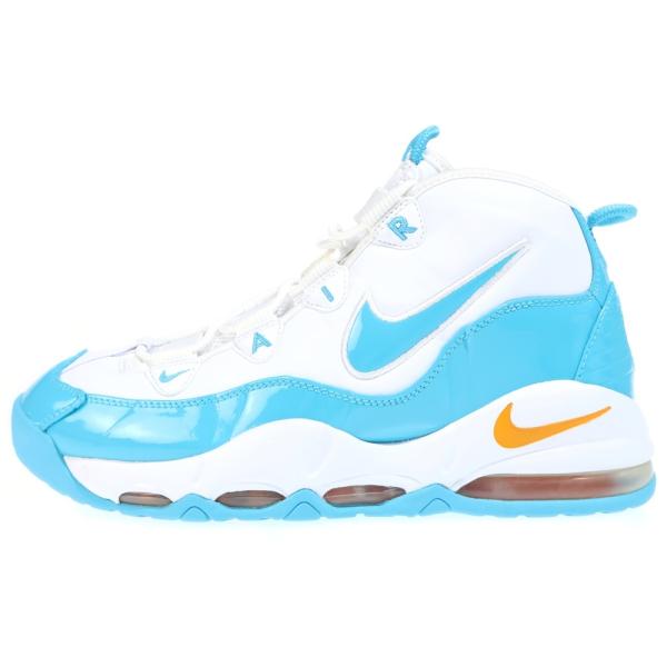 NIKE ナイキ AIR MORE UPTEMPO 95 エアモアアップテンポ95 ハイカットスニーカー ホワイト/ブルー US11/29cm CK0892-100