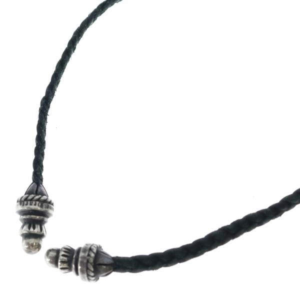 CHROME HEARTS クロムハーツ レザー ブレードボロチップ CHROME HEARTS（クロムハーツ） LEATHER BRAID ボロチップレザー