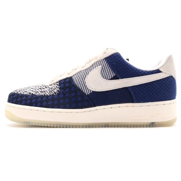 NIKE ナイキ WMNS AIR FORCE1 07 LV8 エアフォース1 07刺し子 ローカットスニーカー ホワイト/ネイビー US11/28cm DD5401-492
