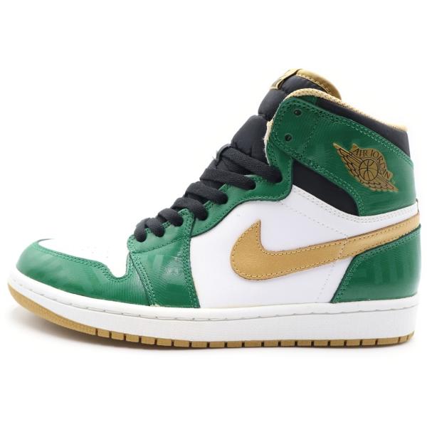 ナイキ 【観賞用2013年製】AIR JORDAN 1 RETR HIGH OG CLOVER エアジョーダン ハイカットスニーカー US9/27cm 555088-315
