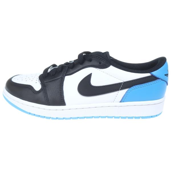 ナイキ AIR JORDAN 1 LOW OG BLACK POWDER BLUE UNC エアジョーダン1 ローカットスニーカー US9.5/27.5cm CZ0790-104