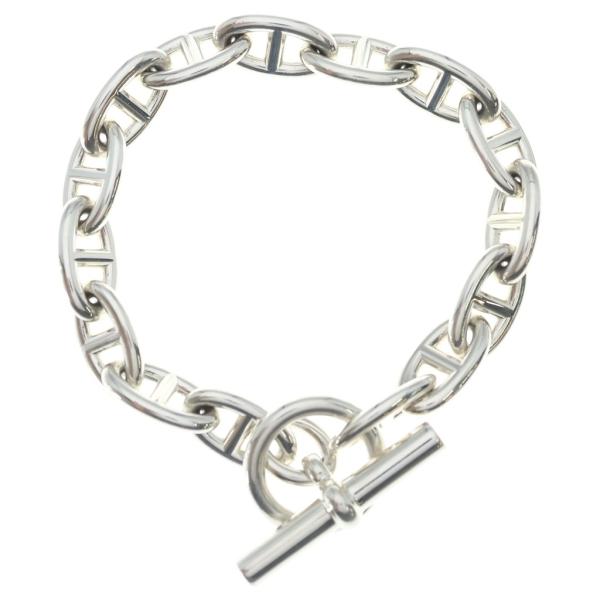 HERMES シルバーチェーンブレスレット HERMES（エルメス） Chaine d'Ancre GM 15LINK シェーヌダンクルGM