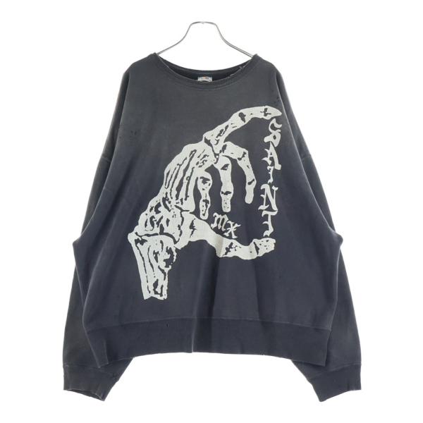 SAINT MICHAEL セントマイケル 24AW BONE SWEAT SHIRT ボーンセイント