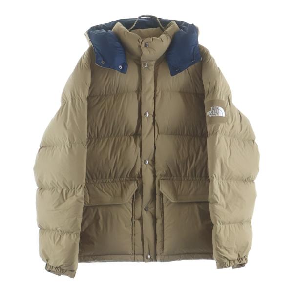 THE NORTH FACE ザノースフェイス CAMP SIERRA SHORT キャンプ シエラ フーデッドダウンジャケット ベージュ ND92230 THE NORTH FACE（ザ ノースフェイス） CAMP SIERRA SHORT キャンプ