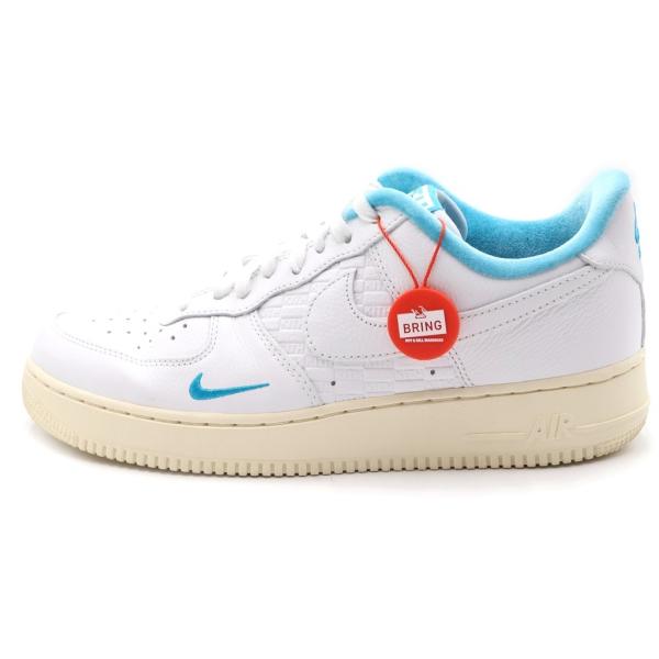 NIKE ナイキ ×KITH AIR FORCE 1 LOW HAWAII キス エアフォース1 ハワイ ローカットスニーカー ホワイト/ブルー US10.5/28.5cm DC9555-100