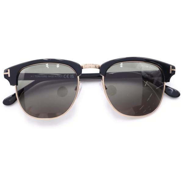 TOM FORD トムフォード HENRY ヘンリーサーモントフレーム カラーレンズ サングラス メガネ ブラック/ゴールド TF248 TOM FORD（トムフォード） HENRY ヘンリーサーモントフレーム カラー