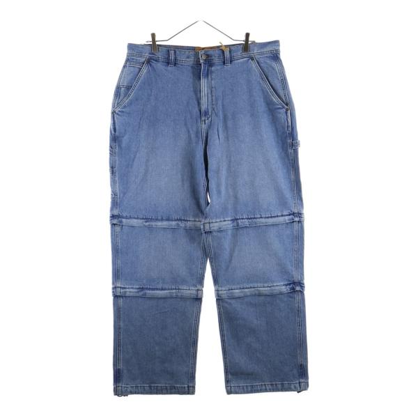 Timberland ティンバーランド 26SS BEAMS別注 LIGHT SHADE 3WAY バギーデニムパンツ ライトインディゴ TBC0YHBY