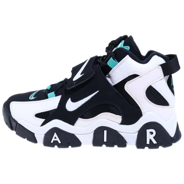 NIKE ナイキ AIR BARRAGE MID CABANA エアーバラージ カバナ ミッドカットスニーカー ブラック/ホワイト US10/28cm AT7847-001