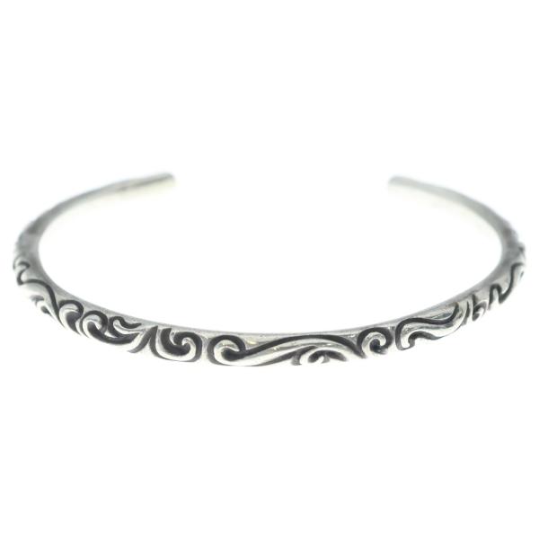 CHROME HEARTS クロムハーツ BANGLE SCROLL スクロールバンドバングル ブレスレット シルバー BCA127
