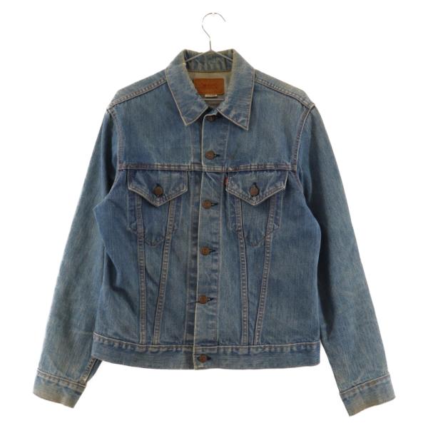60s〜 Levi's 70505 E デニムジャケット　42 44 60's Levi's 70505 BIG-E デニムジャケット 濃紺 表記(38) ノン