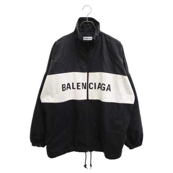 BALENCIAGA（バレンシアガ） 18AW フロントロゴデニム切替 ナイロン