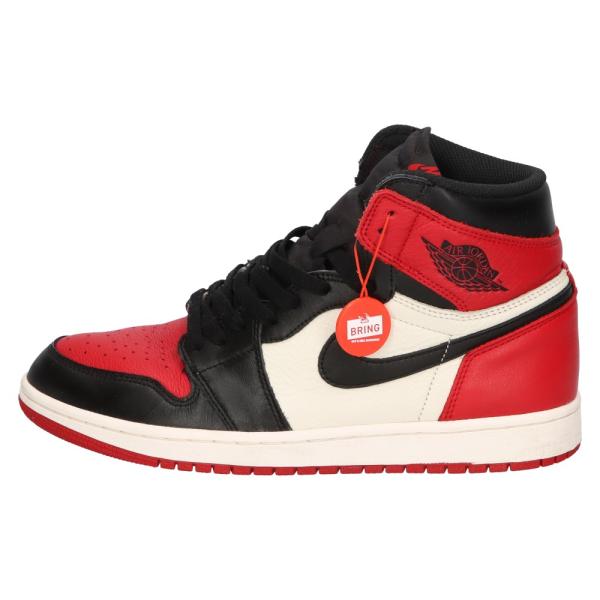 NIKE ナイキ AIR JORDAN 1 RETRO HIGH OG BRED TOE エアジョーダン1
