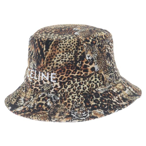 CELINE（セリーヌ） Logo-Embroidered Cotton-Gabardine Bucket Hat