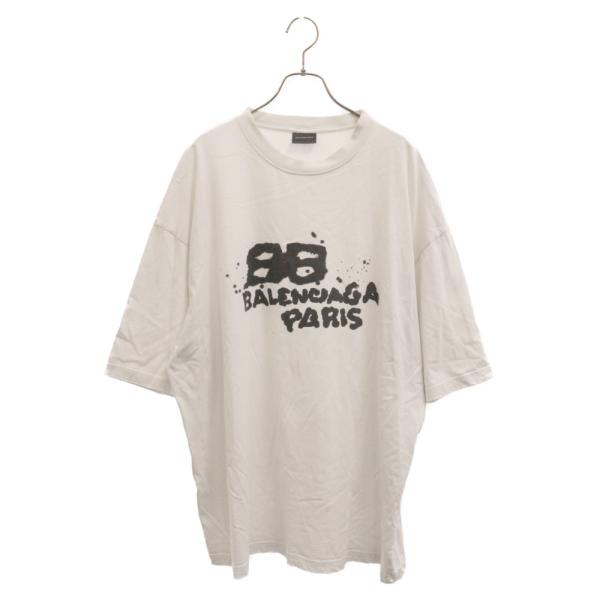 BALENCIAGA バレンシアガ 23SS Hand Drawn BB Icon Tee BALENCIAGA バレンシアガ 23SS Hand Drawn BB Icon Tee