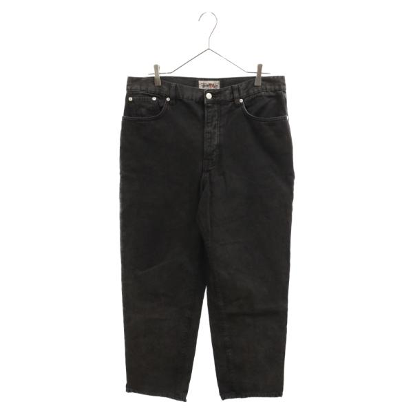 希少 00s OLD STUSSY 極太 ワイドストレートワークパンツ ブラック STUSSY（ステューシー） パンツ メンズ Twill Workgear Trouser ( Pant
