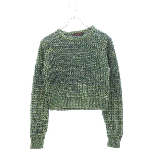 CABaN（キャバン） ミックスワッフル ラウンドネック プルオーバー