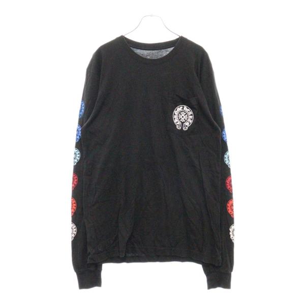 CHROME HEARTS クロムハーツ マルチカラー スリーブロゴ ホースシュー
