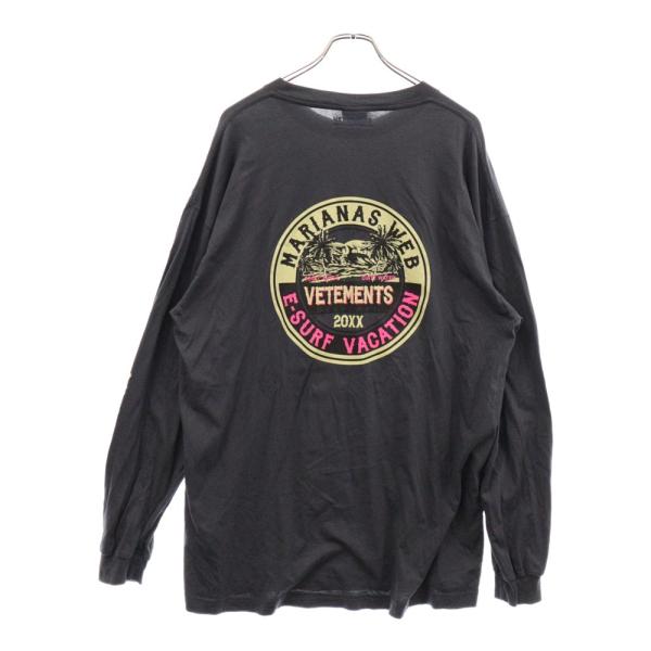 VETEMENTS ヴェトモン 19AW マリアナウェブロングスリーブT VETEMENTS ヴェトモン 19AW マリアナウェブロングスリーブT