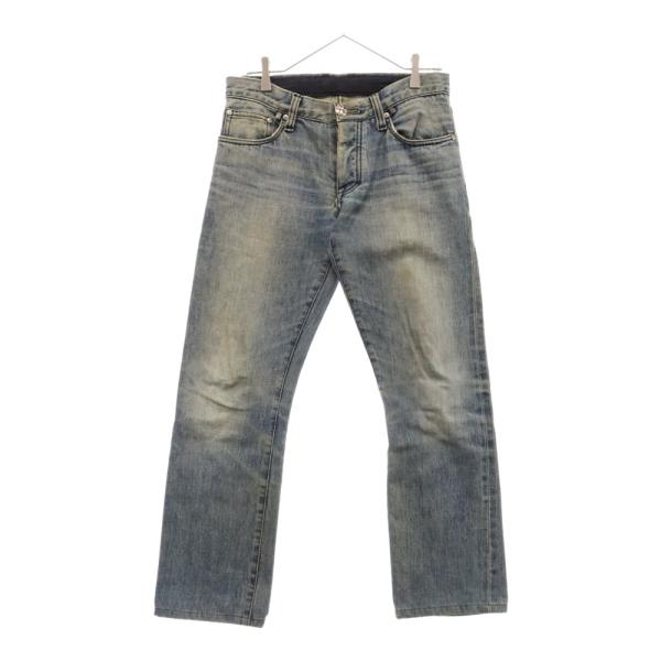 CHROME HEARTS（クロムハーツ） DNM PANTS CRS BTN INDIGO クロス